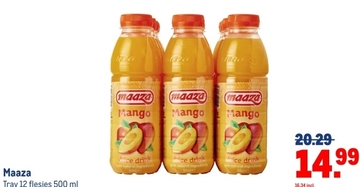 Aanbieding: Maaza Mango Juice drink