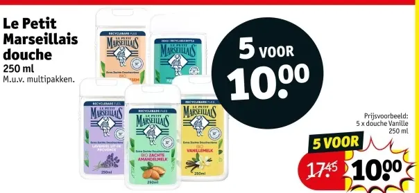 Promotie: Le Petit marsaillais douche
