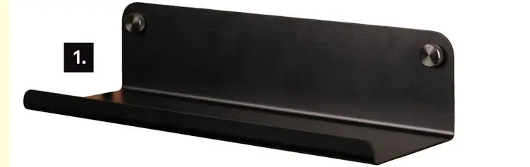 Aanbieding: Lattenwand accessoire plank zwart
