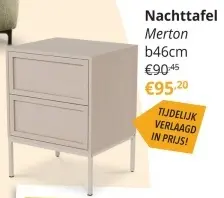 Promotie: Nachttafel Merton