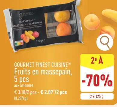 Offre: Fruits en massepain