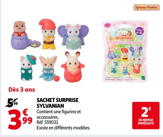 Promotie: Sachet surprise sylvanian