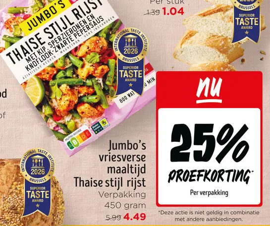 Aanbieding: Thaise stijl rijst