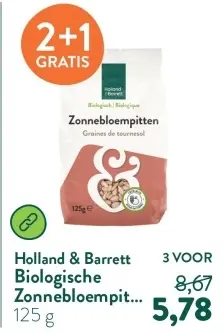 Aanbieding: Biologische Zonnebloempitten