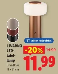 Aanbieding: LED-tafellamp