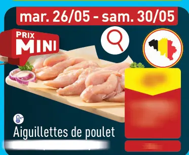 Offre: Aiguillettes de poulet