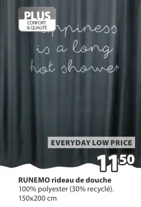 Offre: RUNEMO rideau de douche
