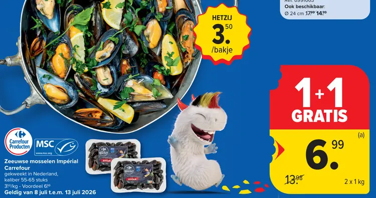 Promotie: Zeeuwse mosselen Impérial