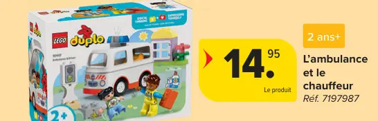 Offre: L'ambulance et le chauffeur