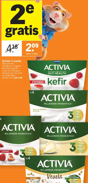 Promotie: Activia 4-packs