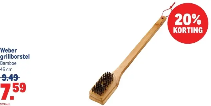 Aanbieding: grillborstel