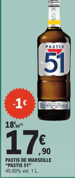 Promotie: Pastis de marseille