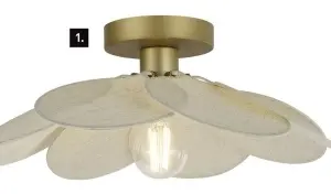 Aanbieding: Plafondlamp Linde beige