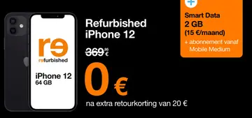 Aanbieding: Refurbished iPhone 12