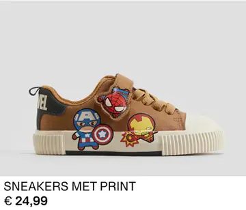 Aanbieding: Sneakers met print