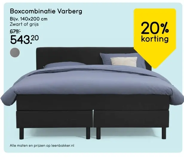 Aanbieding: Boxcombinatie Varberg