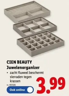 Promotie: Juwelenorganizer