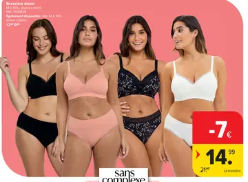 Offre: Brassière dame