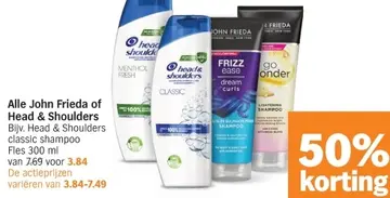 Aanbieding: Alle John Frieda of Head & Shoulders