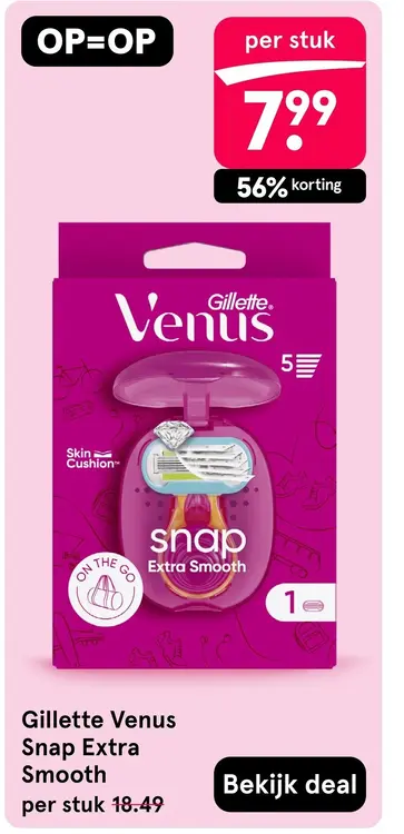 Aanbieding: Snap Extra Smooth