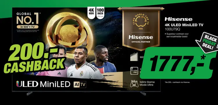 Aanbieding: Hisense 100U79Q TV (2025)