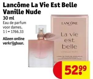 Promotie: La Vie Est Belle Vanille Nude