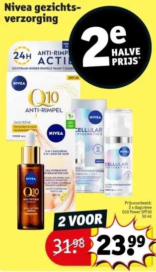 Promotie: Nivea gezichtsverzorging