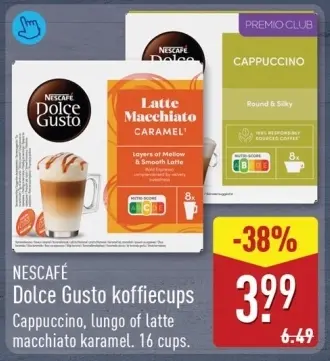 Aanbieding: Dolce Gusto koffiecups