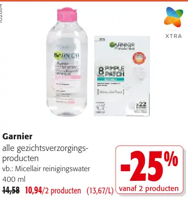 Promotie: Alle gezichtsverzorgingsproducten