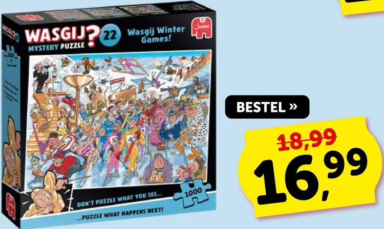 Aanbieding: Wasgij Winter Games! Mystery Puzzle 22
