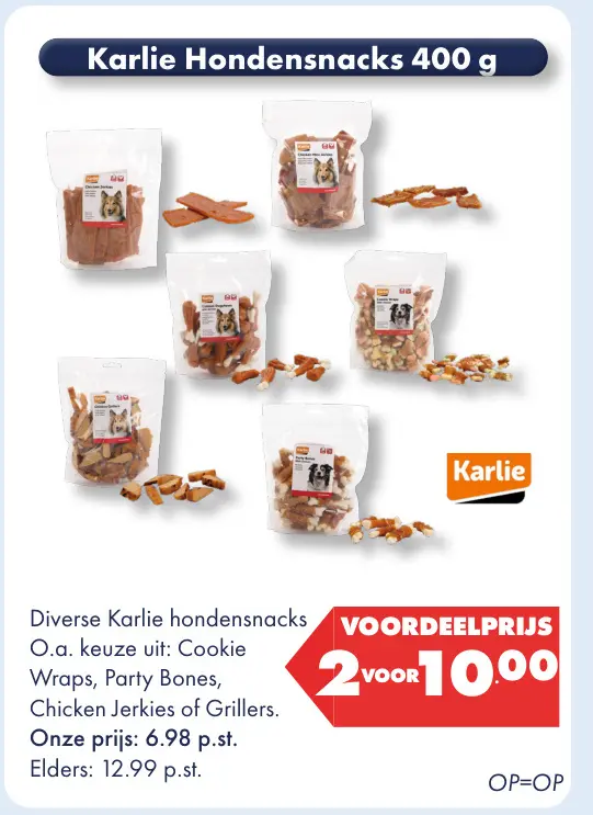 Aanbieding: Hondensnacks