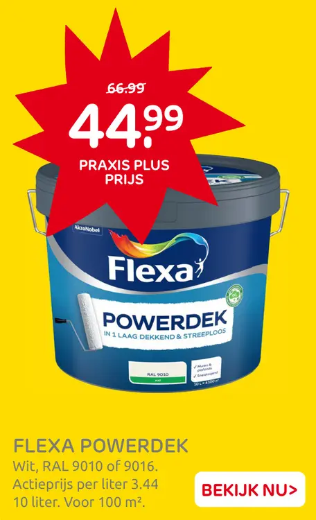 Aanbieding: Flexa powerdek