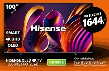 Aanbieding: Hisense 100E7NQ PRO (2024)