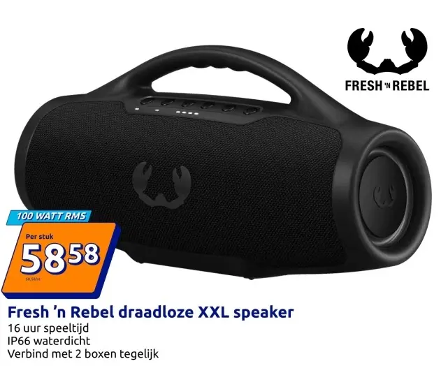 Aanbieding: Draadloze XXL speaker