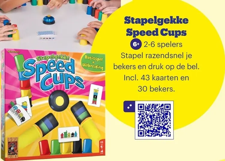 Promotie: Stapelgekke Speed Cups