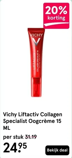 Aanbieding: Liftactiv Collagen Specialist Oogcrème