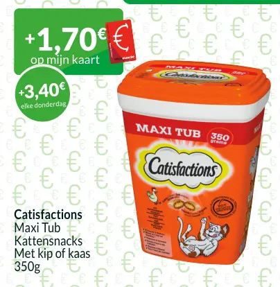 Promotie: Maxi Tub Kattensnacks