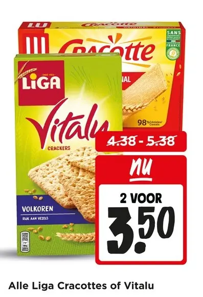 Aanbieding: Cracottes of Vitalu