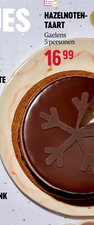 Aanbieding: Hazelnoten-taart