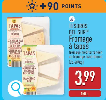 Offre: Fromage à tapas