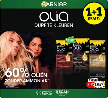 Aanbieding: Garnier Olia haarkleuring