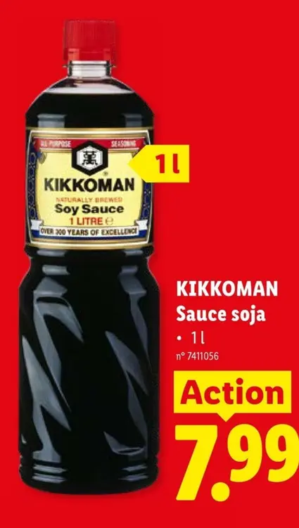 Offre: Sauce soja