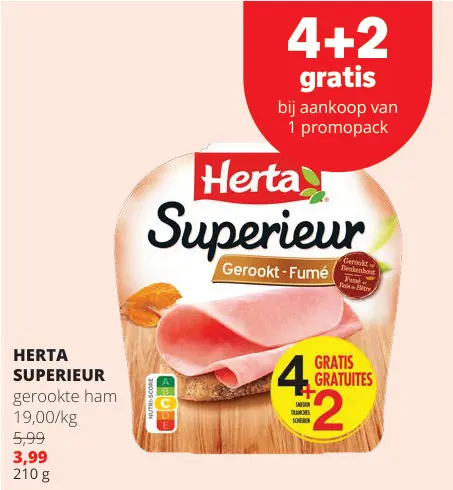 Promotie: Gerookte ham