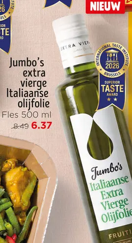 Aanbieding: Italiaanse Extra Vierge Olijfolie