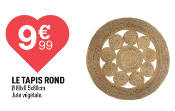 Offre: TAPIS ROND 