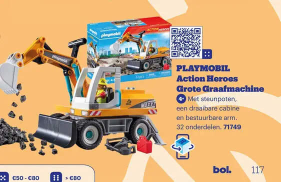 Aanbieding: Grote Graafmachine