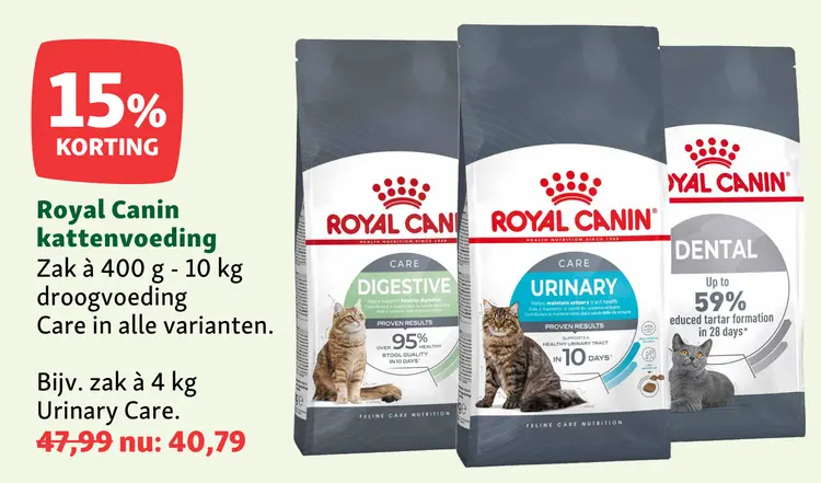 Aanbieding: kattenvoeding