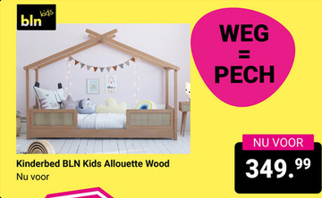 Aanbieding: Kinderbed BLN Kids Allouette Wood