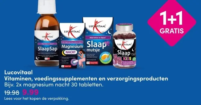 Aanbieding: Lucovitaal Vitaminen, voedingssupplementen en verzorgingsproducten