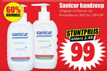 Aanbieding: Sanicur handzeep